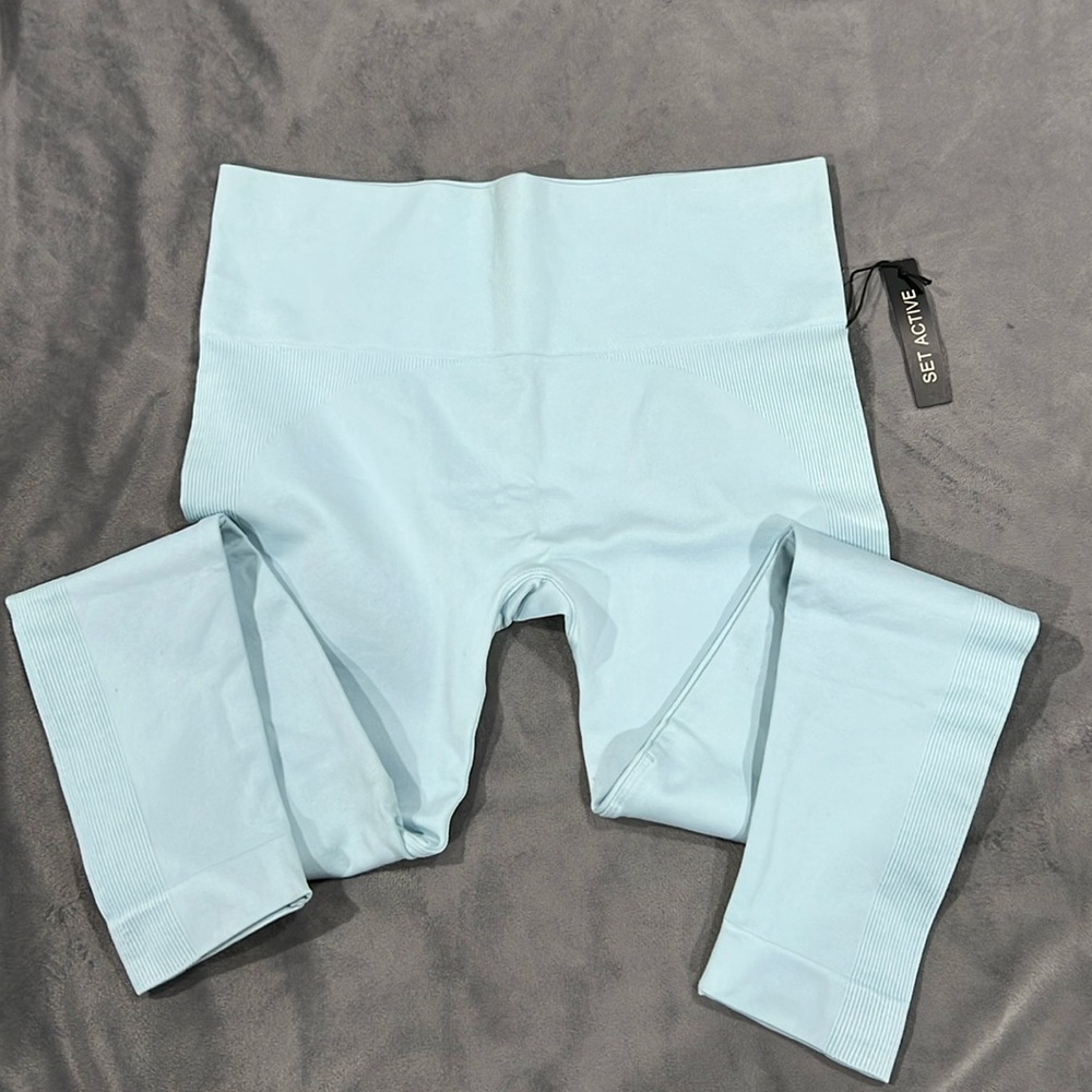SET Active Light Blue Leggings